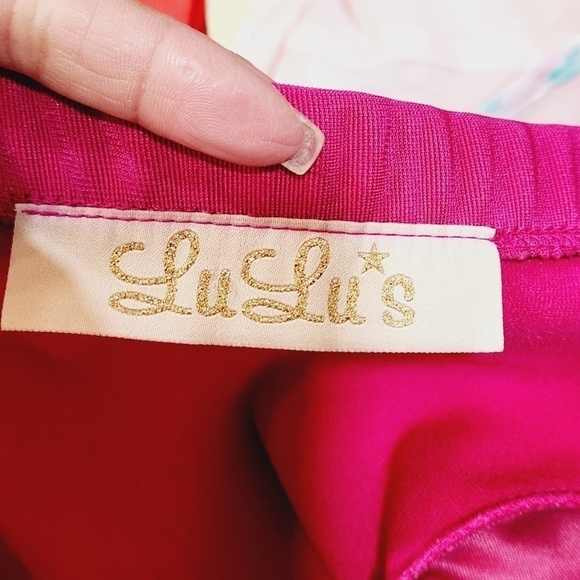 LULU'S Pink Bodycon Strapless Dress Size: M - Picture 6 of 7